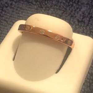 925 Sterling Silver Ring CZ Gemstones